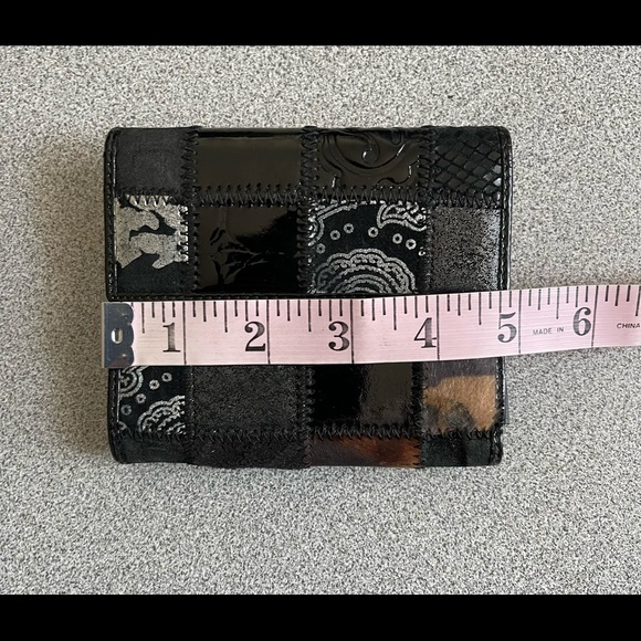 Braccialini Italy Patchwork Leather Wallet - Picture 10 of 11